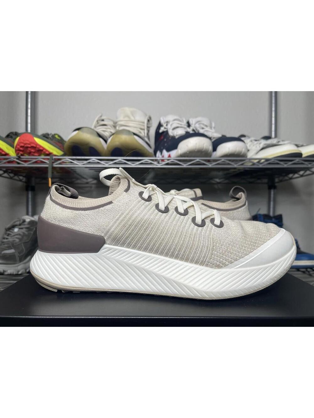 Allbirds Men Tree Gliders Sneakers Shoes 12 Beige Brown Lace Up Comfort Casual